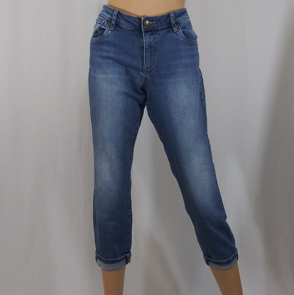 Kut from the Kloth Denim - Kut From The Kloth Cathrine slim Boyfriend Crop